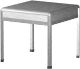 Aluminum Negotiation Table for Exhibition Display Booth Stand (GC-EQ001)