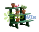 Garden 3-Tier Etagere Potted Plant Display Stand (HT5602B)