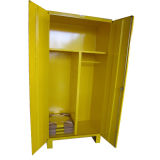 Yellow Color Plastic Painting Sheet Metal Cabinet