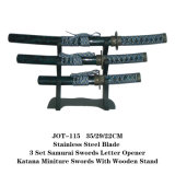 Letter Opener Japanese Samurai Katana Swords Crafts Jot-115