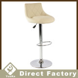 PU Leather Bar Stool with Low Back