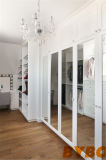 High Glossy Bi-Fold Wardrobe with Mirror (BY-W-19)