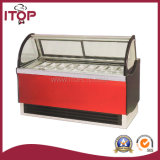 Display Cooler Automatic Defrosting Ice Cream Showcase (TC)