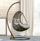 Modern Outdoor Rattan Swing Hanging Egg Basket Chair (D014)