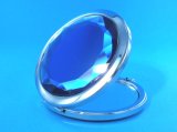 65mm Special Blue Pocket Cosmetic Mirror for Promotion Gifts