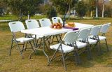 HDPE Folding Garden Chairs Camping Table Set Outdoor Catering Furniture