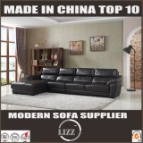 European Style Furniture Leather Sofa L Shaped