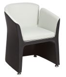 Synthetic Leather Living Room Chair Arm Chair Mold Foam Chair