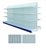 Supermarket Heavy Storage Tego Metal Gondola Display Shelf