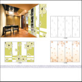 Colour Painting Wardrobe with UV Board Sliding Door (FY425)