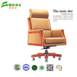 Office Furniture Wooden Chair Office Swivel Leather Chair