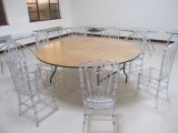 Acrylic Crystal Resin Royal Chair, Banquet Table