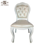 White Aluminum Hotel Wedding Banquet Dining Room Chair