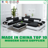 Leisure Modern Corner Italian Leather Sofa for Living Room