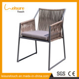 Comfortable Leisure Outdoor Cheap Garden Polyester Rope Patio Cafe Chair Hotel Home Dining Furniture