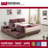 Korea Style Modern Genuine Leather Sofa Bed for Living Room Furniture -Fb8045