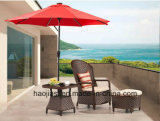Outdoor /Rattan / Garden / Patio / Hotel Furniture Rattan Lounge Chair & Side Table (HS 1628C & HS 1629ET& 1628OT)