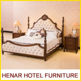 Latest Design Cherry Wood King Size Palace Four Poster Bed
