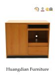 Hotel Bedroom TV Chest Media Cabinet with Mini Bar HD997