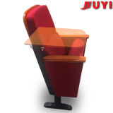 Trusted Supplier Cushion Fabric Cover Steel Legs Collapsible Backrest Upgrade Lecture Audience Used Wood Folding Chairs