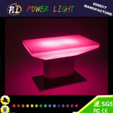 Plastic LED Furniture Illuminated RGB LED Dinner Table