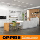 Oppein Modern Elegant High Quality Lacquer Wooden Kitchen Furniture (OP16-L07)