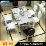Modern Dining Sets Stainless Steel Table Marble Top Dining Table