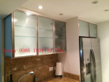 Frosted Glass Kitchen Cabinet Doors (customized)