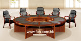 Wooden Large Round Conference Table Conference Room Table Classic Office Furniture (FOHSC-3006)