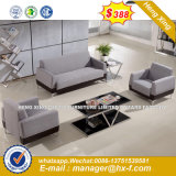 Metal Legs 3+2+1modern Leather Office Sofa (HX-8N0517)