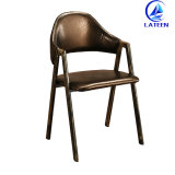 Factory Direct Sale Metal Furniture French Dining Chair for Indoor