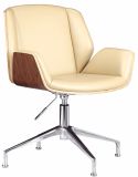 Bended Wood Board Swivel Office Conference Chair