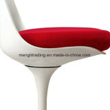 Tulip Chair with Fabric Padding for Coffee Shop or Home Furniture