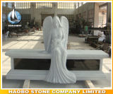 Monument Hand Crafted Sitting Angel Bench Memorial