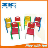 Kids Plastic Back-Rest Chair for Kindergarten