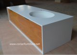 Custom Design Corain Shelll Bathroom Vanity with Sink