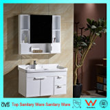 Wall-Mounted White Cabinet Series Oak Wood Bathroom Cabinet