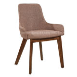 Fabric Upholstery Solid Wood Restaurant Chair
