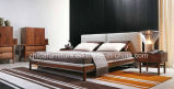 Solid Wood Frame Modern Design Bedroom Bed MB1401