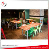 Green Metal Lacquer Discount Cafe Chairs (NC-69)