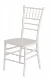 White Plastic Resin Tiffany Chair for Outdoor Event
