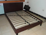 Competitive Popular Straight Faux Leather PU PVC Bed