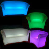 Illuminated Couch Single LED Sofa LED Arm Chesterfield