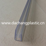 Clear PVC Plastic Gripper/Clip Profile