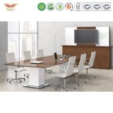 Wooden Veneer Small Meeting Table for Conference Room