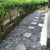 Black Pebble Stone Garden Decoration
