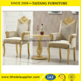 Hotel Luxury Golden Dining Throne Chair