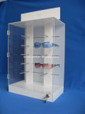 Custom Acrylic Locking Sunglass Display Cabinet