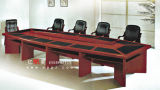Modern Popular 10 People Office Meeting Table with Wood Veneer