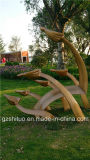 Free Flying, Outdoor Garden Sculpture Decoration, Glass Fiber Reinforced Plastic Materials